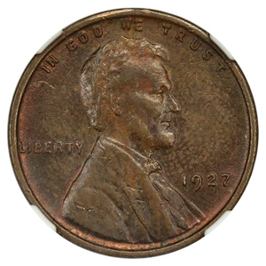 image for: 1927 1c NGC MS62 BN