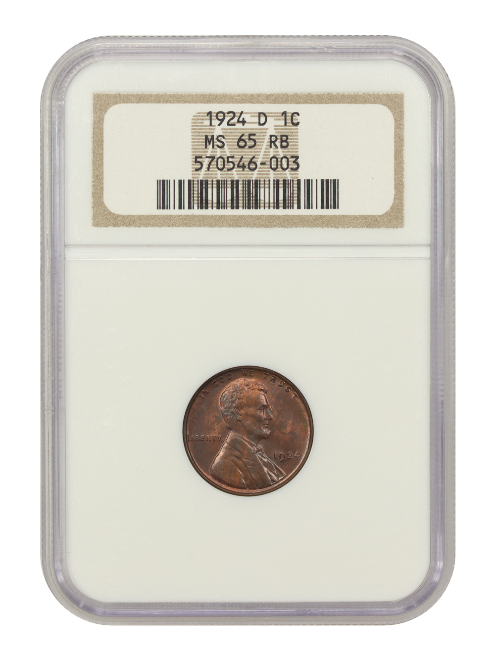 1924-D 1c MS RB MS65 RB thumbnail 8