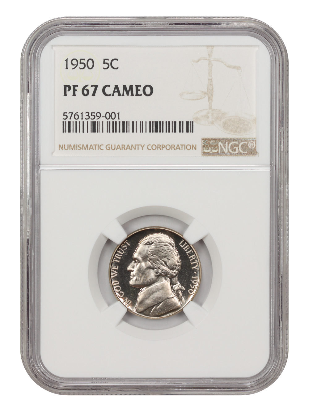 1950 5c PR CAM PR67 CAM thumbnail 6