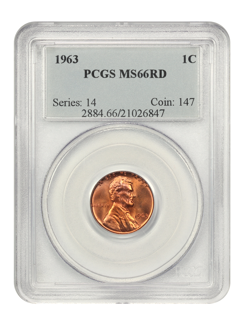 1963 1c MS RD MS66 RD thumbnail 7