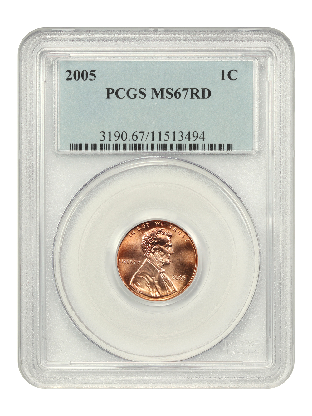 2005 1c MS RD MS63 RD thumbnail 10