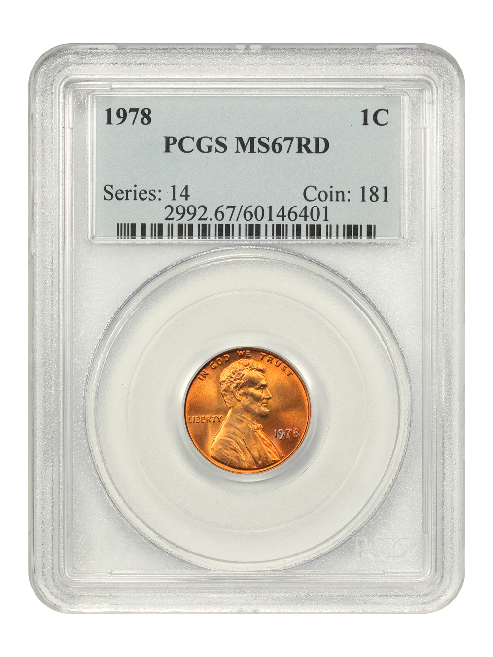 1978 1c MS RD MS67 RD thumbnail 7