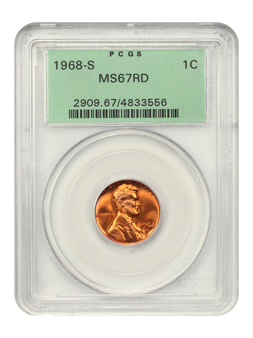 1968-S 1c MS RD OGP thumbnail 7