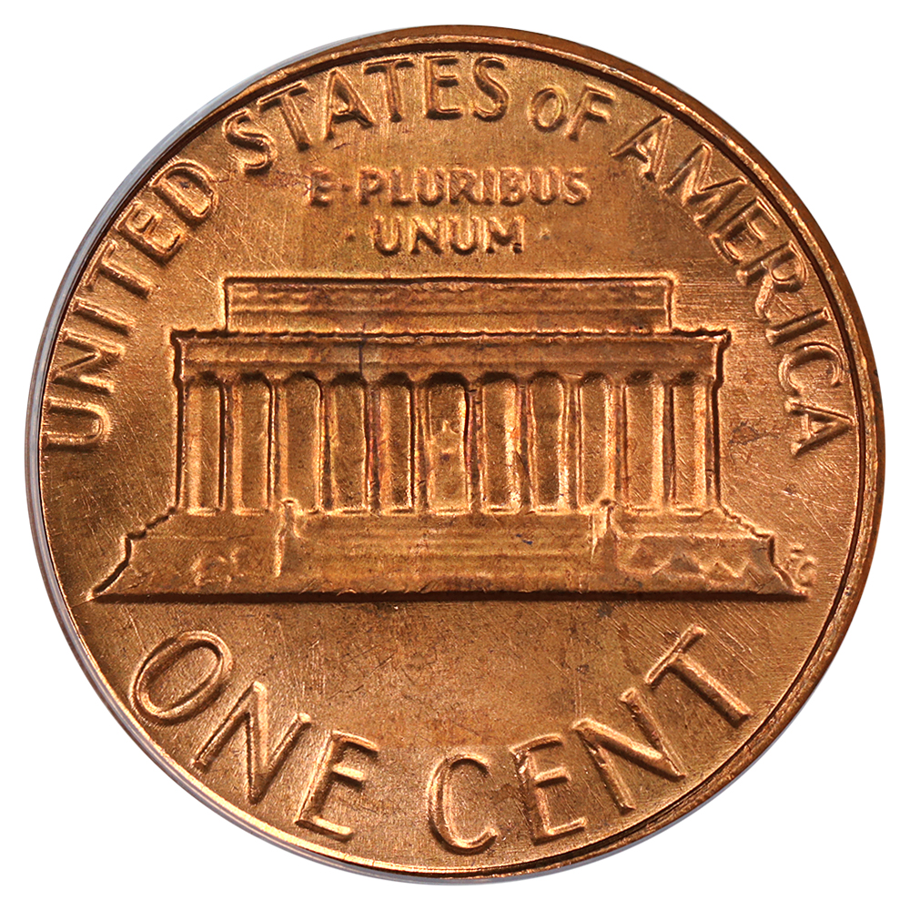 1982 1c Bronze, Small Date MS RD MS62 RD thumbnail 8