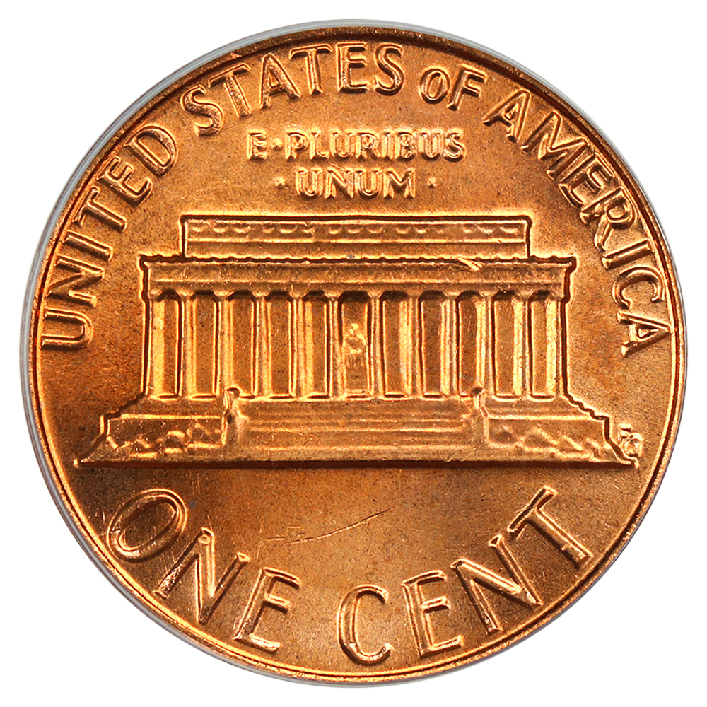 1982 1c Bronze, Large Date MS RD MS65 RD thumbnail 5