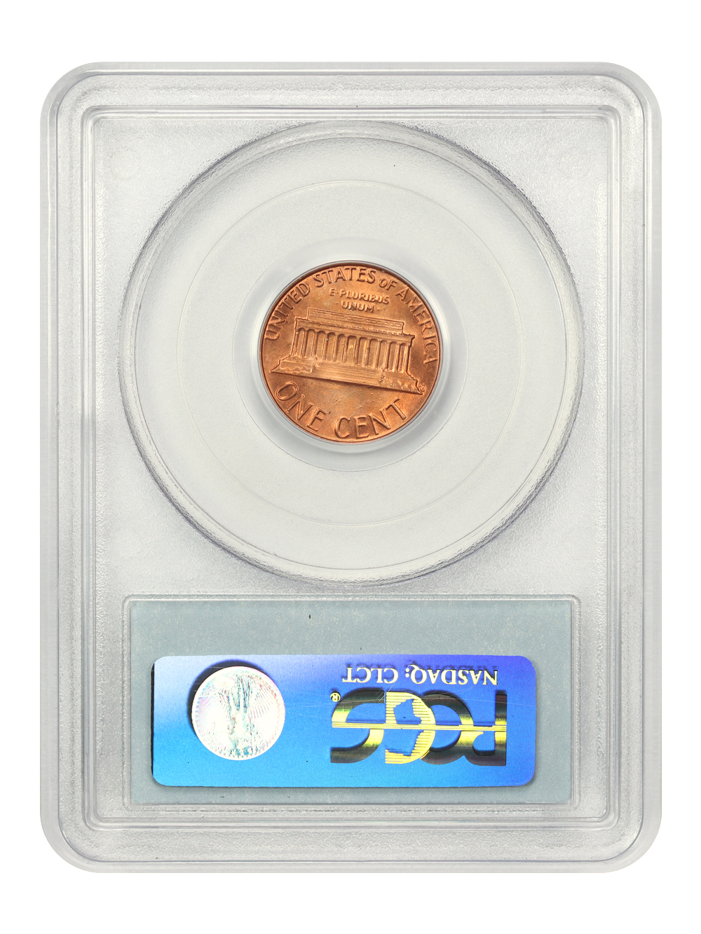 1982-D 1c Zinc, Large Date MS RD MS65 RD thumbnail 4
