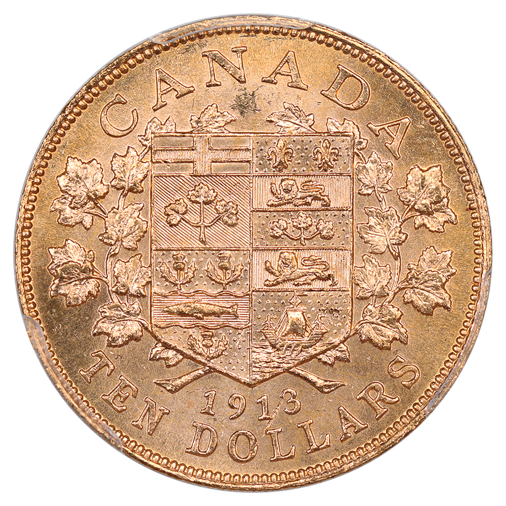 1913 G$10 MS63 thumbnail 2
