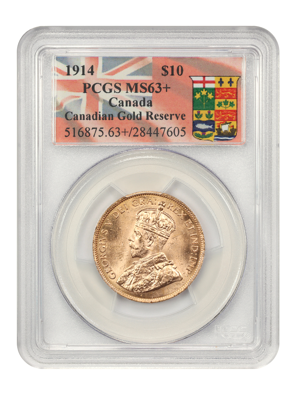 1914 G$10 MS63 thumbnail 8