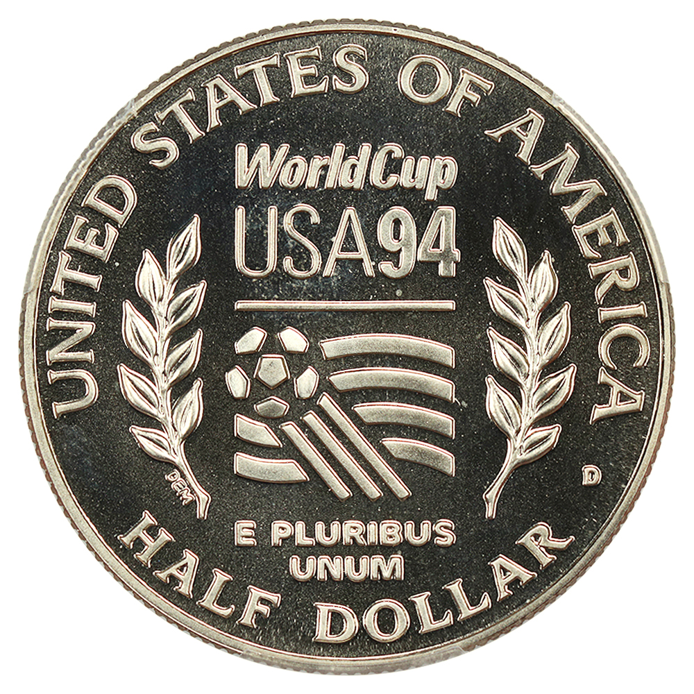 1994-D 50c World Cup Tournament MS64 thumbnail 6