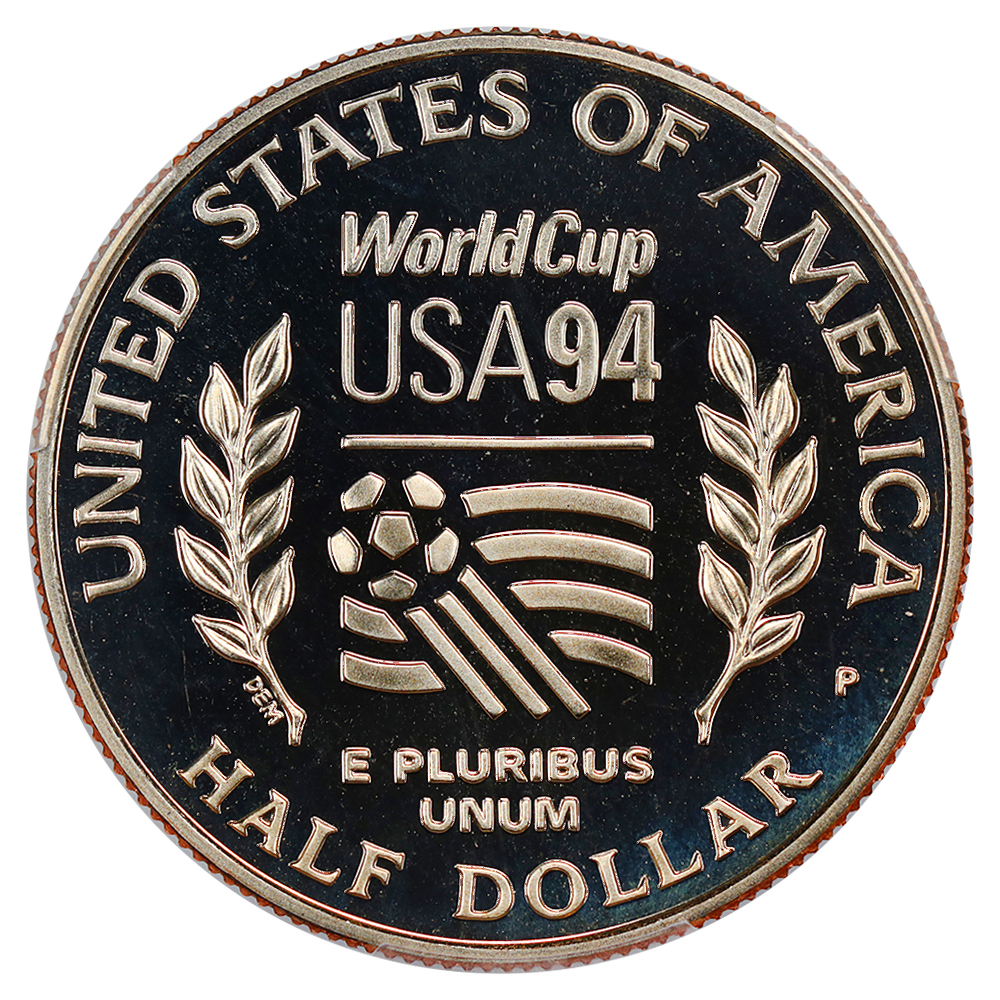 1994-P 50c World Cup Tournament PR DCAM PR63 DCAM thumbnail 4