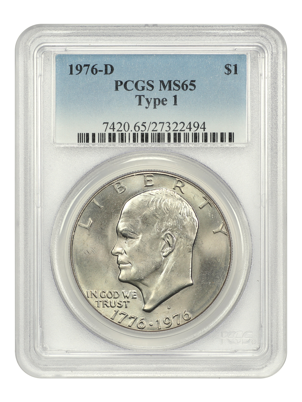 1976-D $1  Type 1 MS65 thumbnail 11