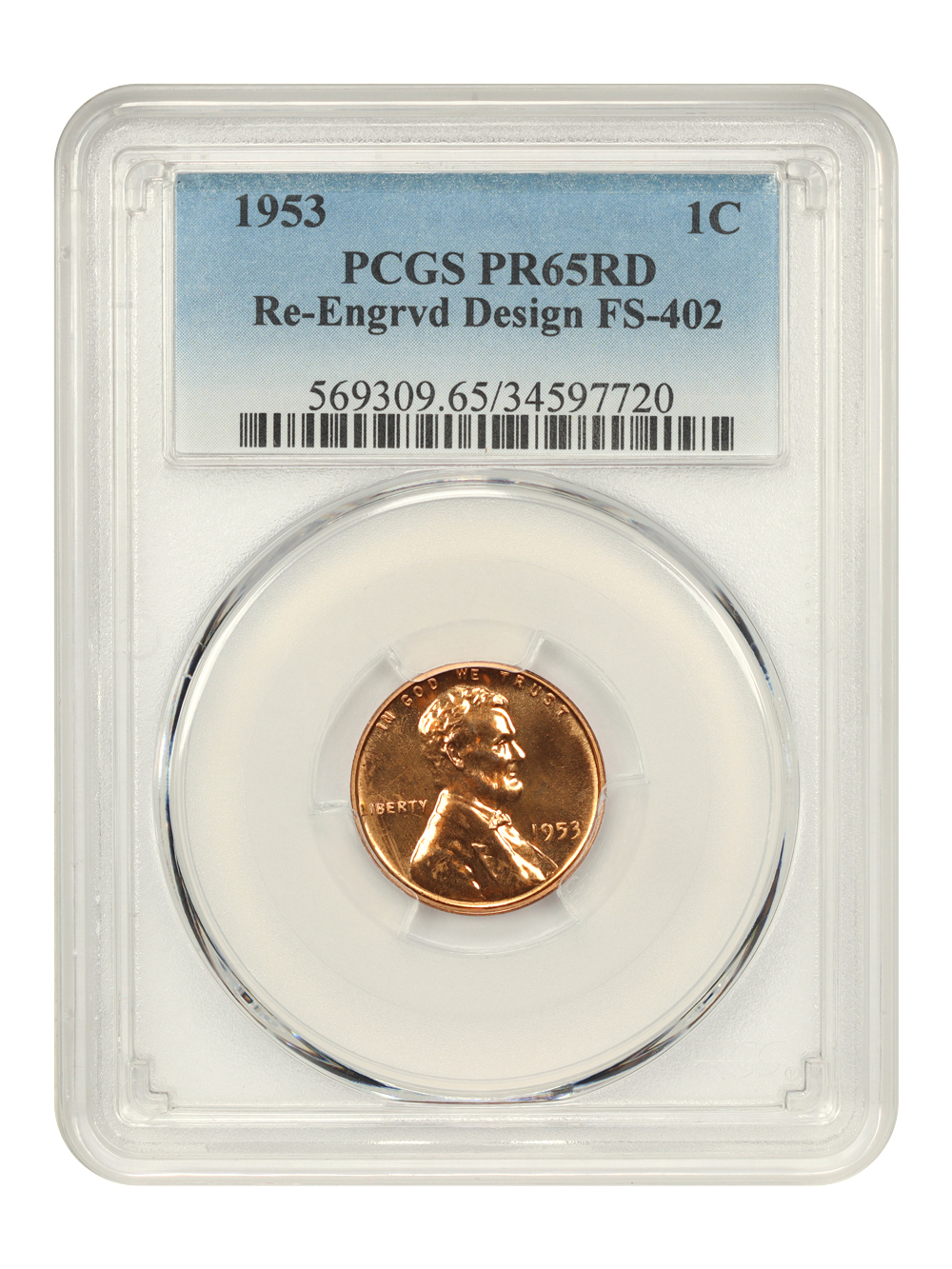 1953 1c PR RD PR65 RD thumbnail 6