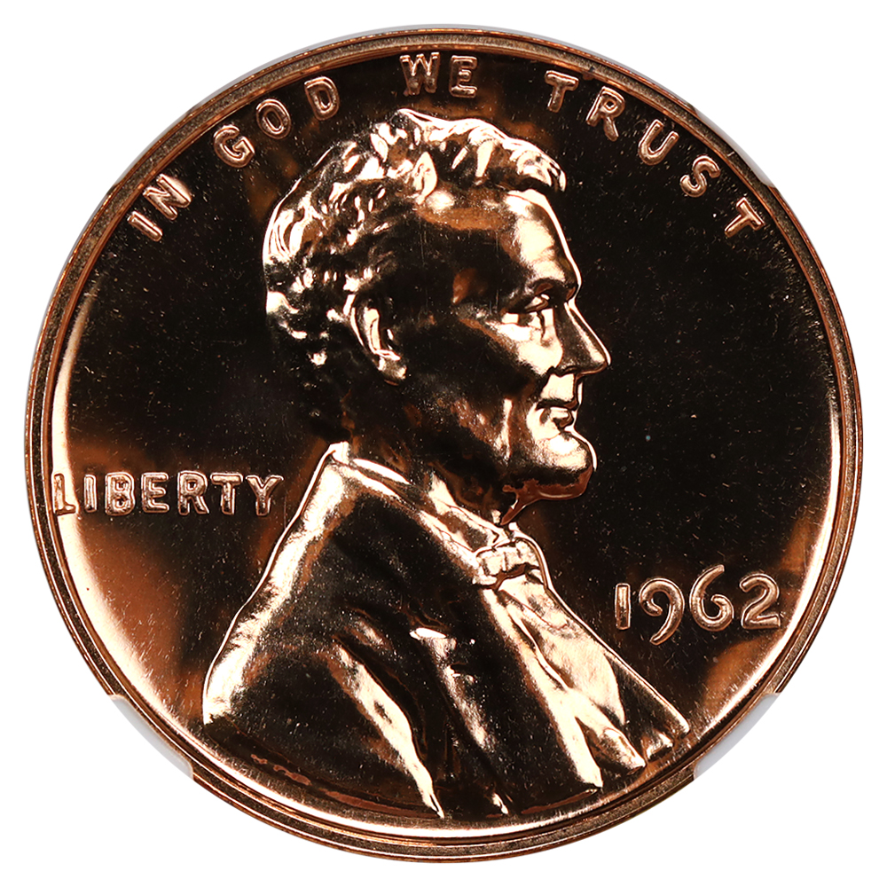 1962 1c NGC Proof 69 RD
