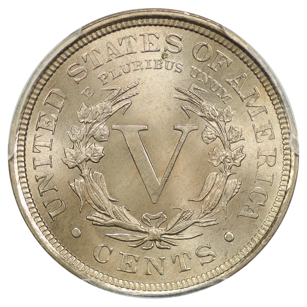 1899 5c MS67 CAC thumbnail 4