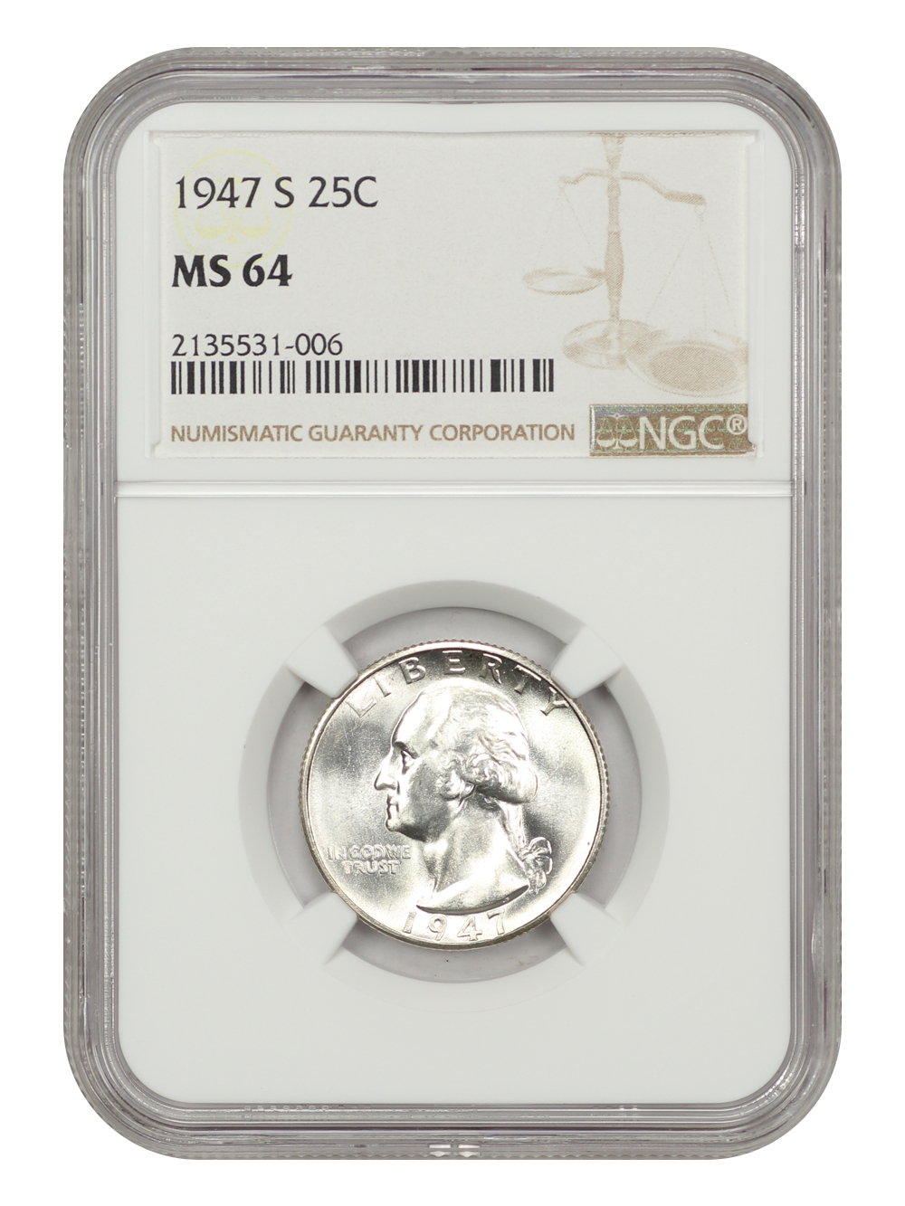 1947-S 25c G6 thumbnail 11