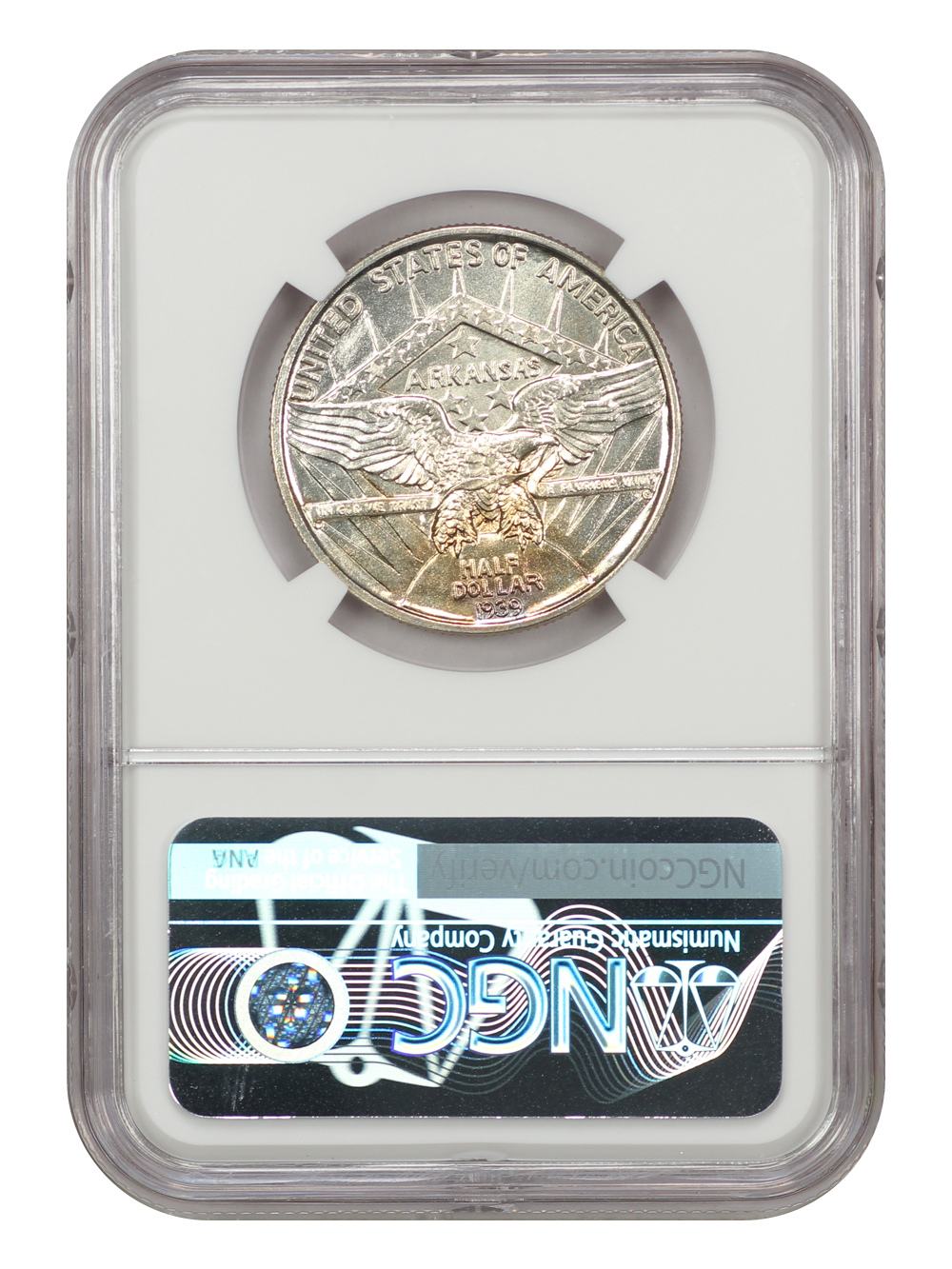 1939 50c Arkansas AU55 thumbnail 5