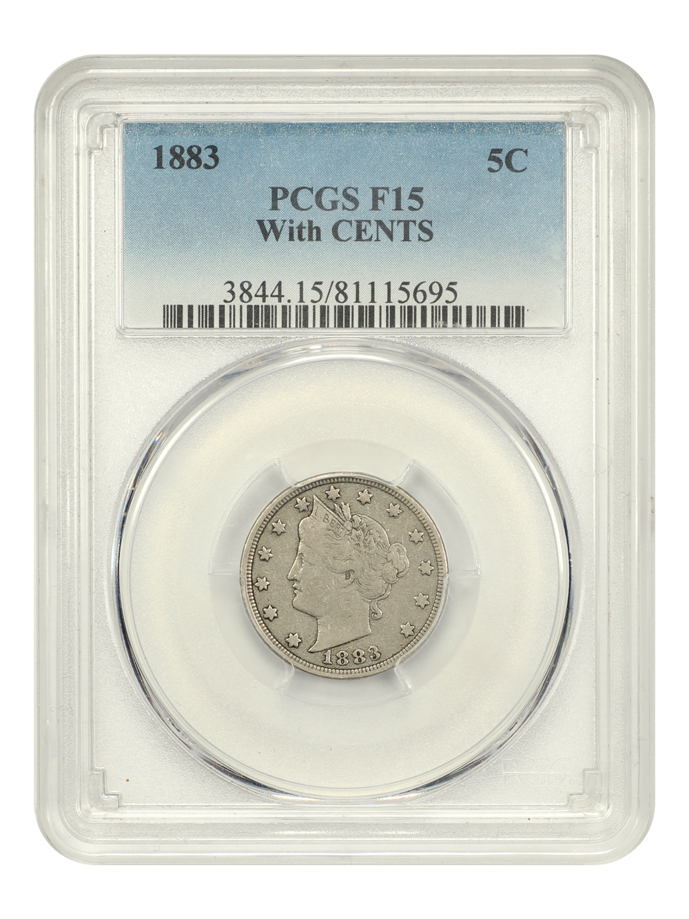 1883 5c Cents AG3 thumbnail 18