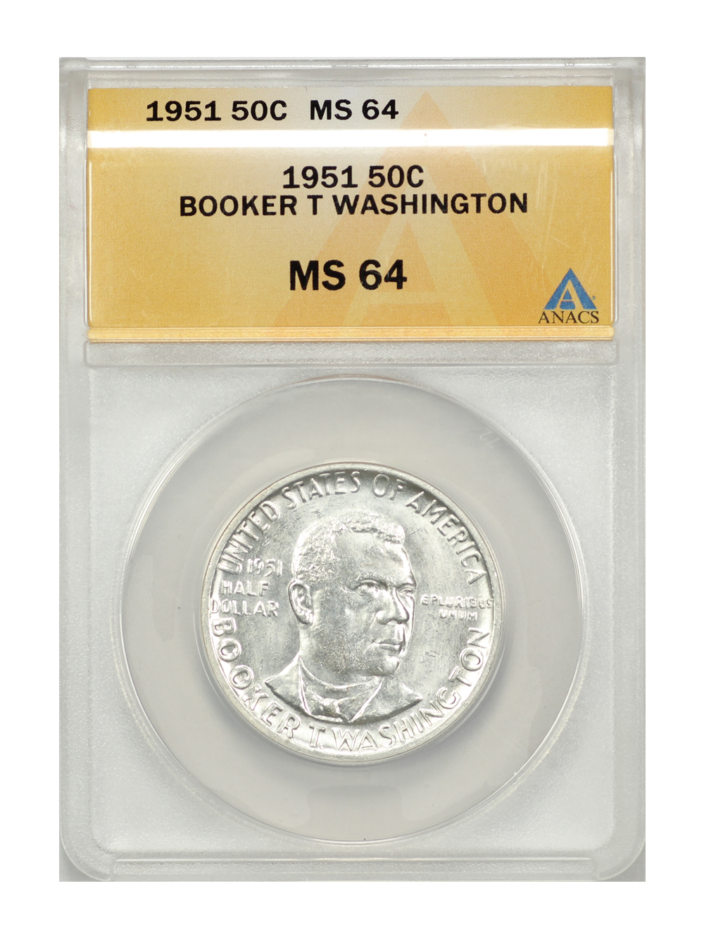1951 50c Booker T. Washington VF35 thumbnail 10
