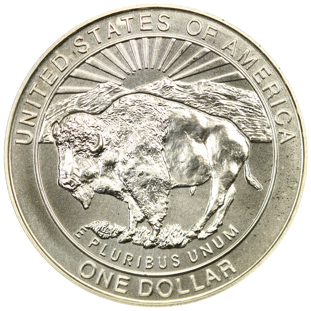 1999-P S$1 Yellowstone National Park MS69 thumbnail 2