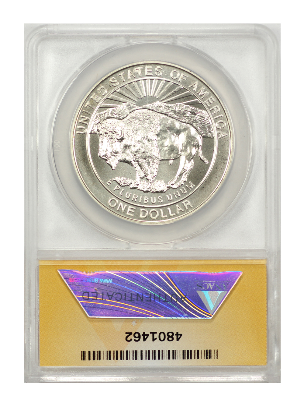 1999-P S$1 Yellowstone National Park MS69 thumbnail 4
