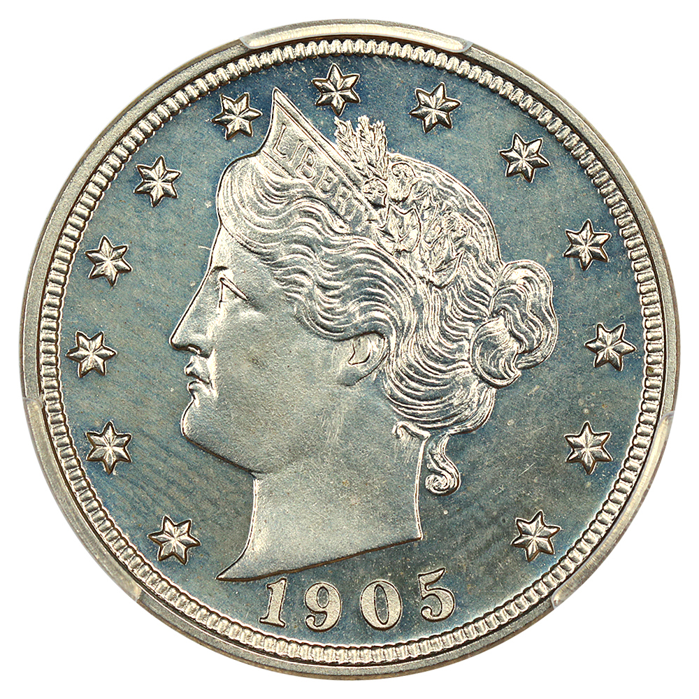 1905 5c PCGS Proof 62