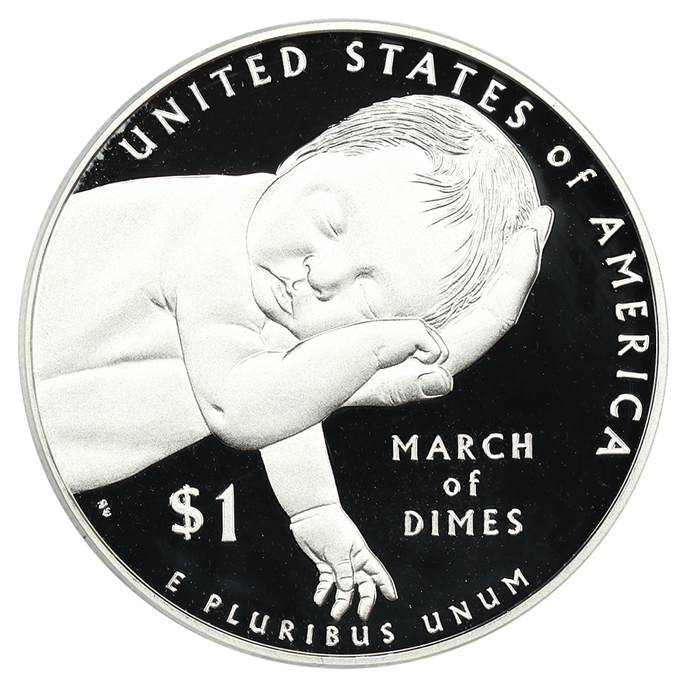 2015-W S$1 March of Dimes 75th Anniversary PR DCAM PR66 DCAM thumbnail 2