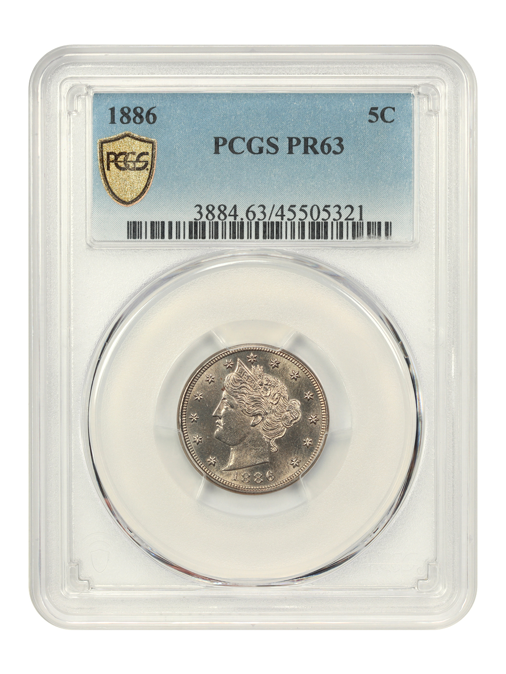 1886 5c AU55 thumbnail 23