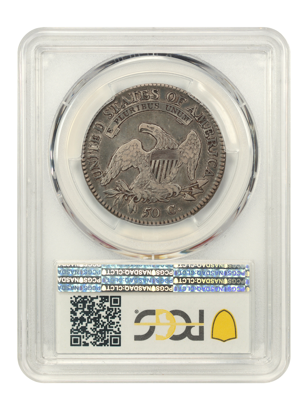1817 50c Punctuated Date VF25 CAC thumbnail 6