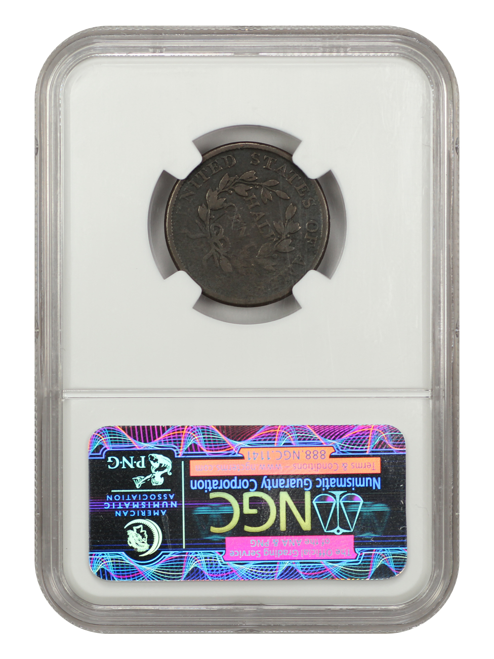 1806 1/2c Small 6, No Stems MS BN G6 BN thumbnail 4