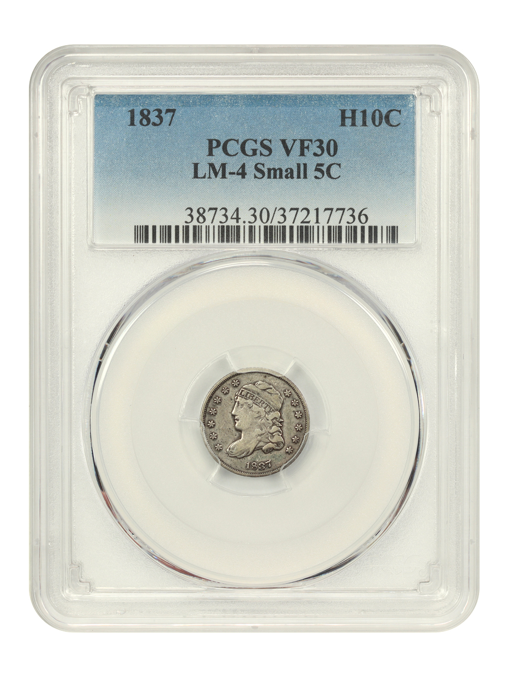 1837 H10c Small 5c MS thumbnail 18