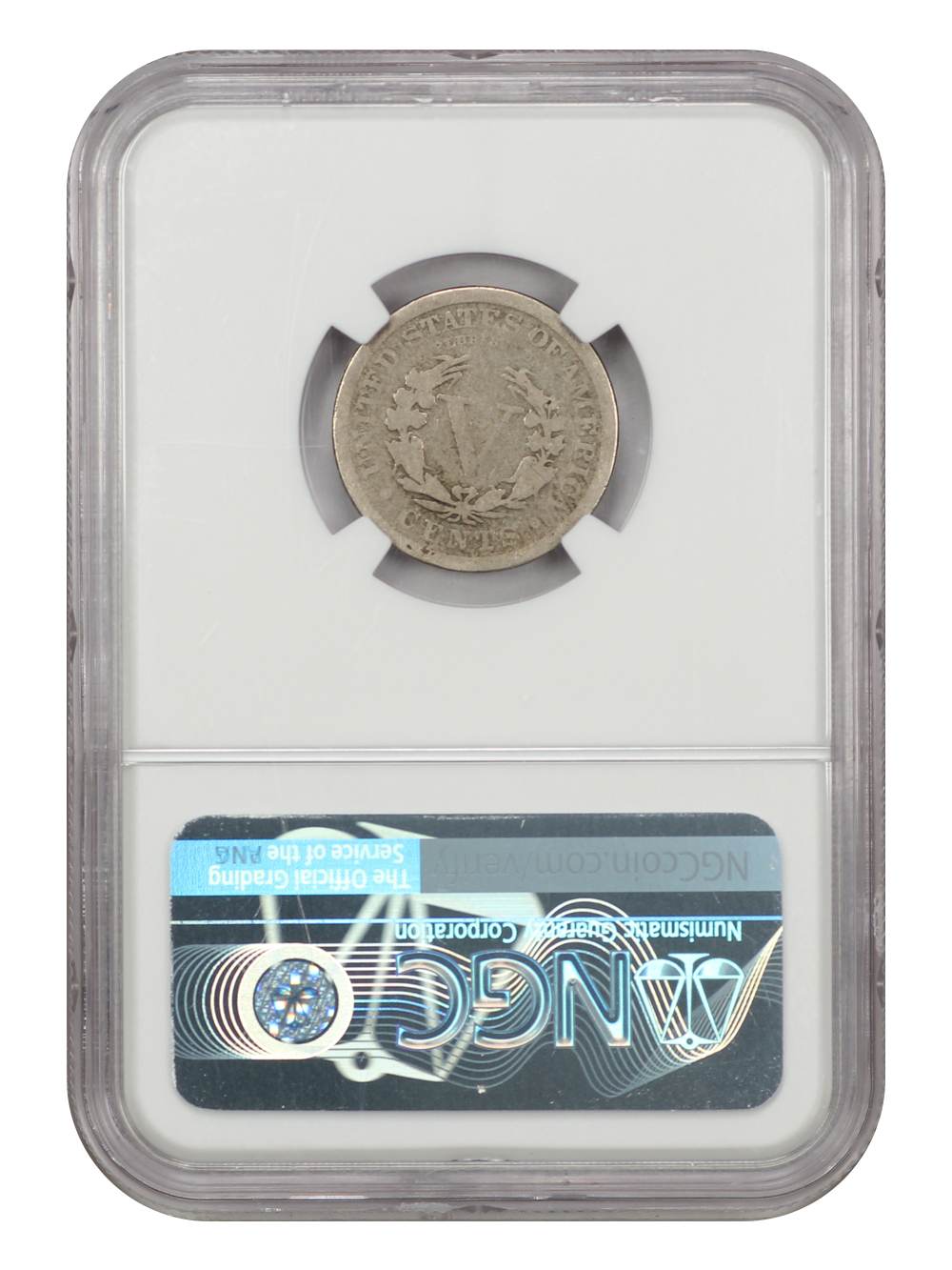 1907 5c VG8 thumbnail 6