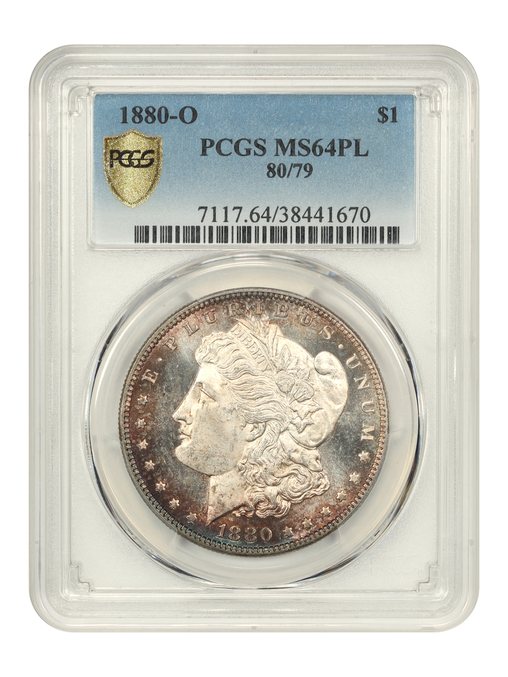 1880/79-O $1  MS PL MS64 PL thumbnail 9