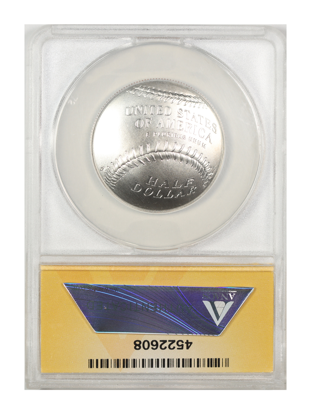2014-D 50c Baseball Hall of Fame MS63 thumbnail 4