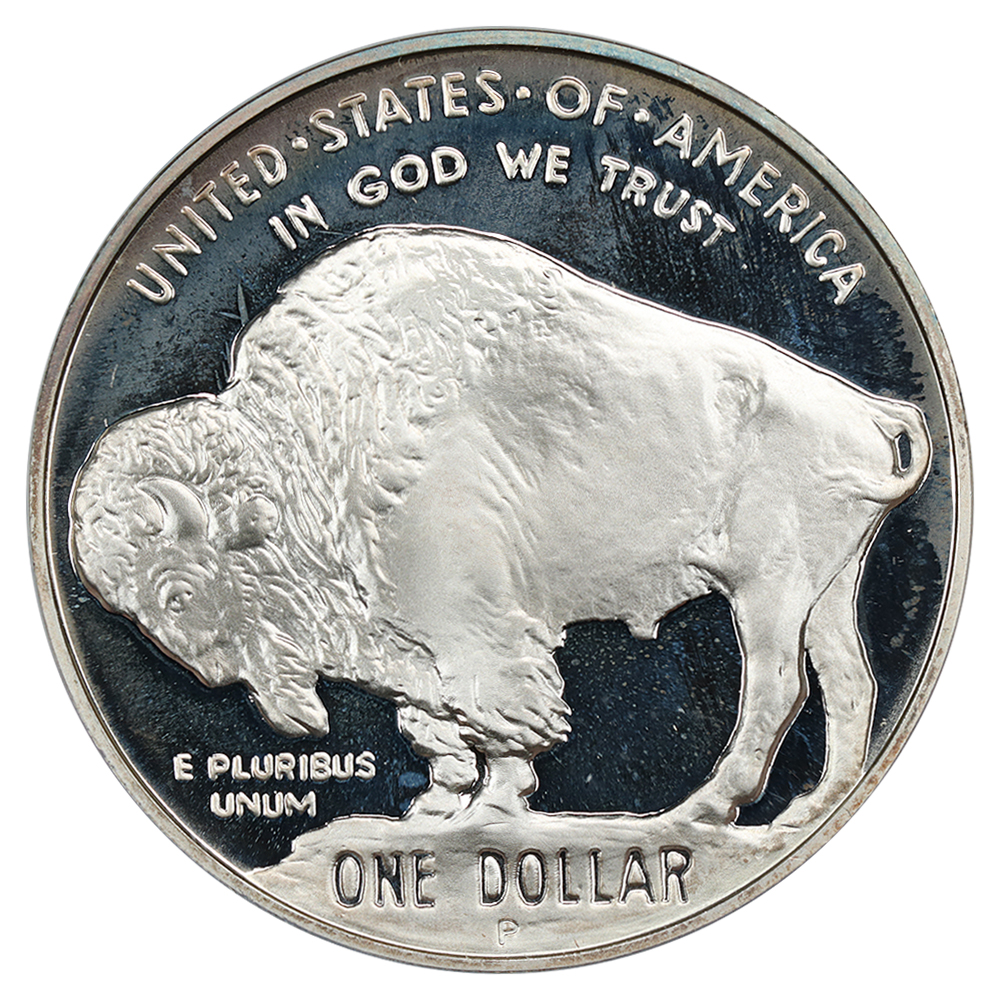 2001-P S$1 American Buffalo PR DCAM PR68 DCAM thumbnail 8