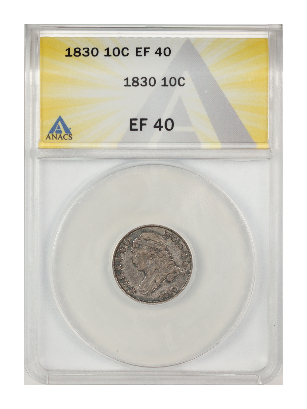 1830 10c Medium 10C XF40 thumbnail 3