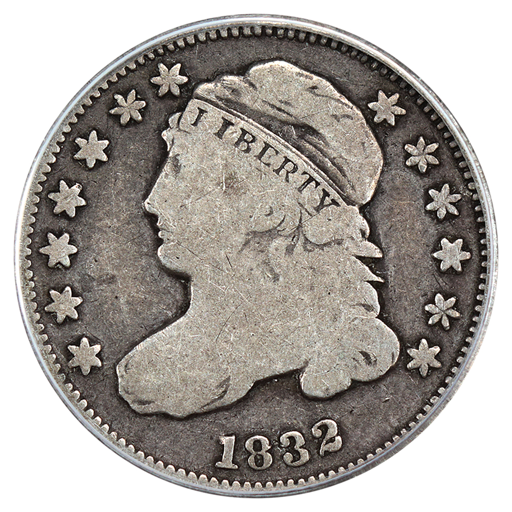1832 10c ANACS VG-08