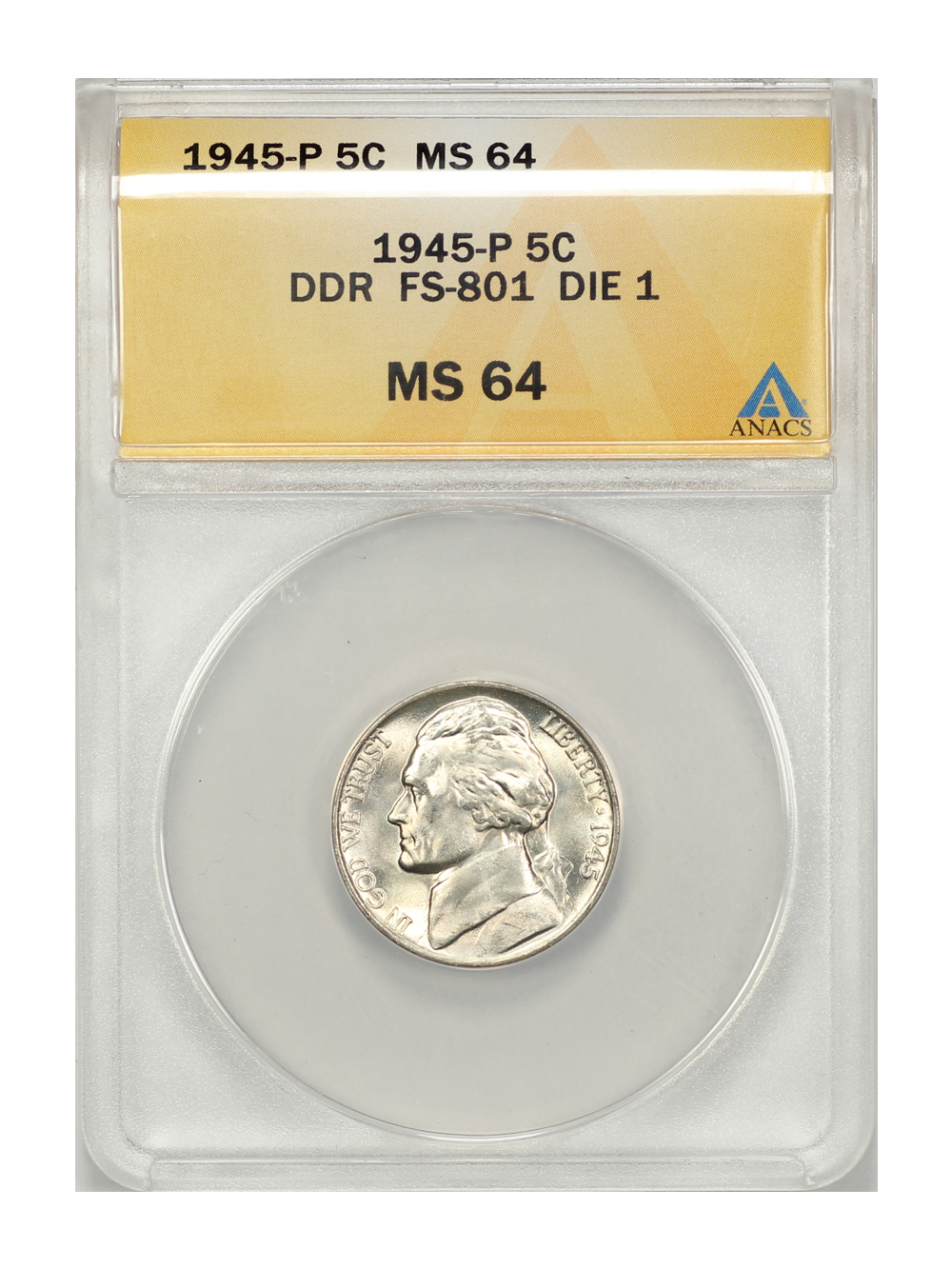 1945-P 5c Silver AU55 thumbnail 20