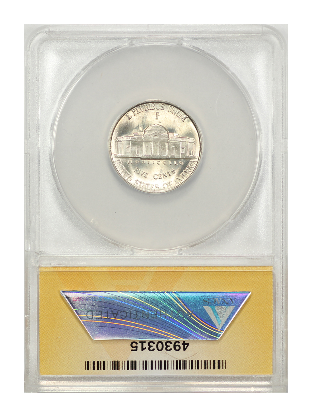 1945-P 5c Silver AU55 thumbnail 21