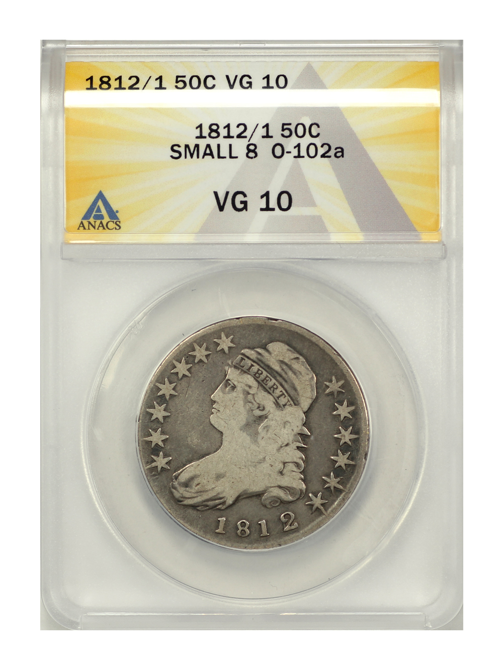 1812/1 50c Small 8 AG3 thumbnail 15
