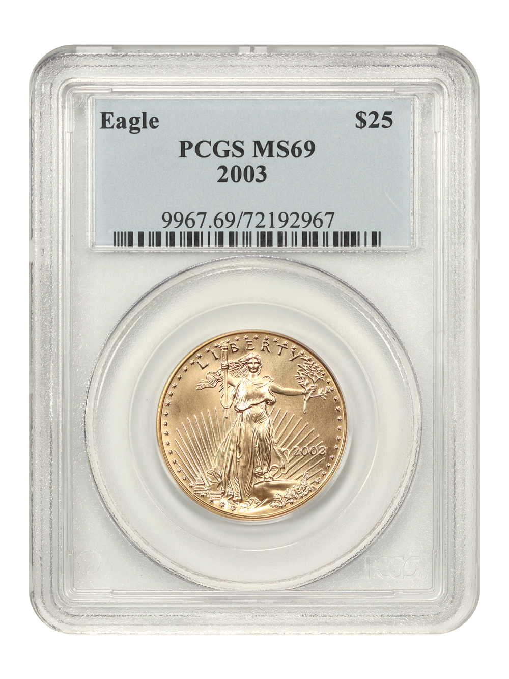 2003 $25  Gold Eagle MS64 thumbnail 8