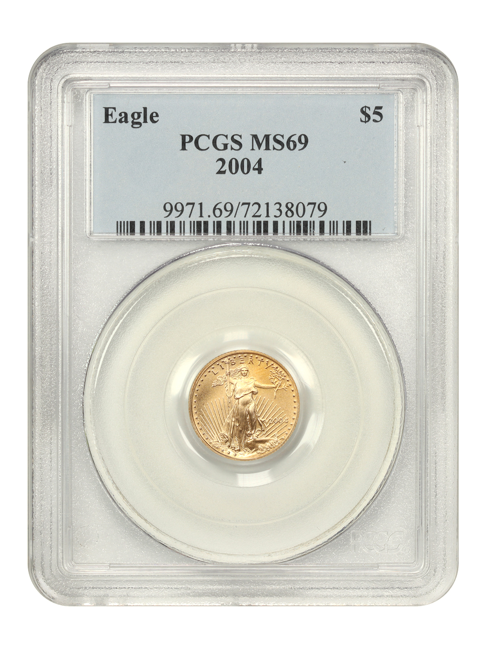 2004 $5  Gold Eagle MS69 thumbnail 7