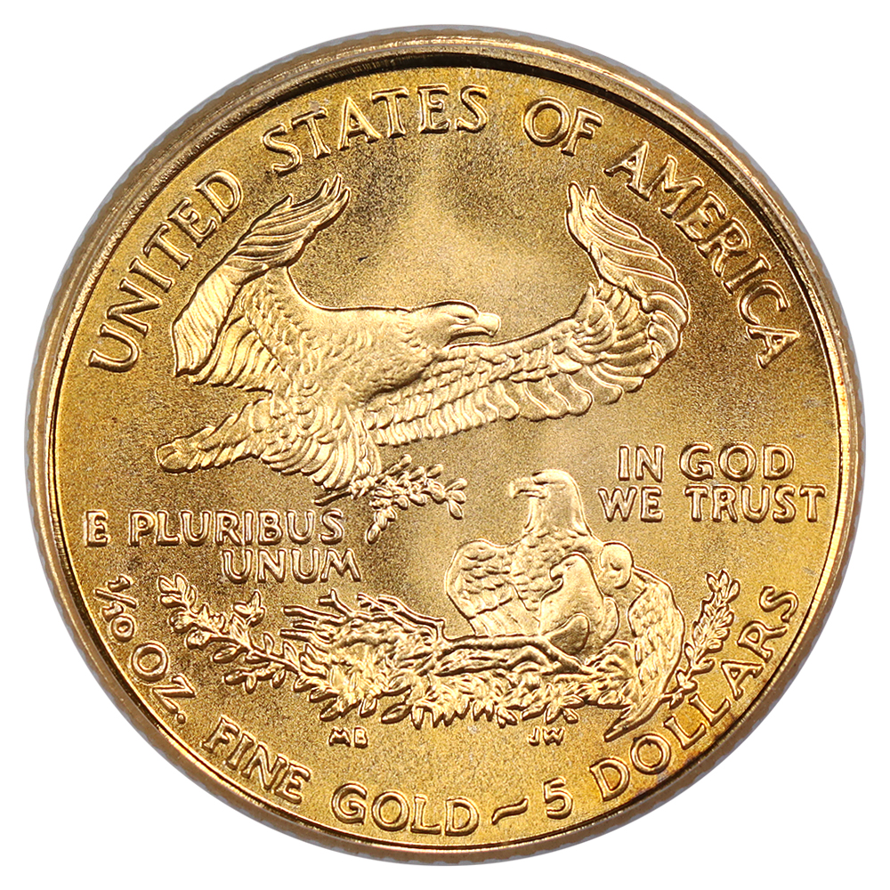 2002 $5  Gold Eagle MS67 CAC thumbnail 6