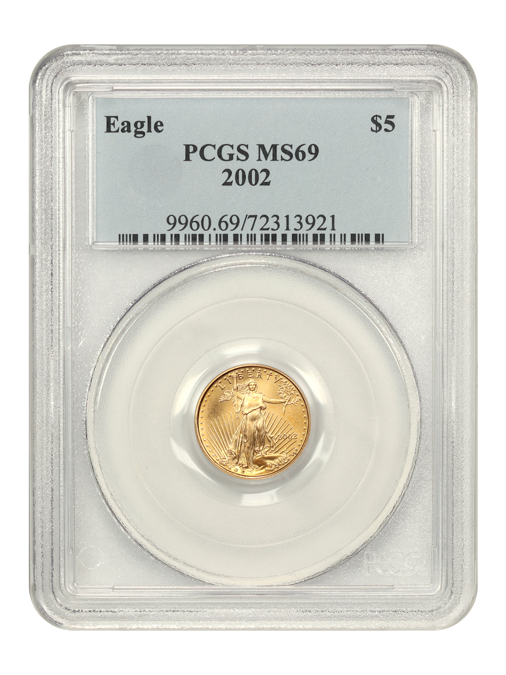 2002 $5  Gold Eagle MS67 CAC thumbnail 7