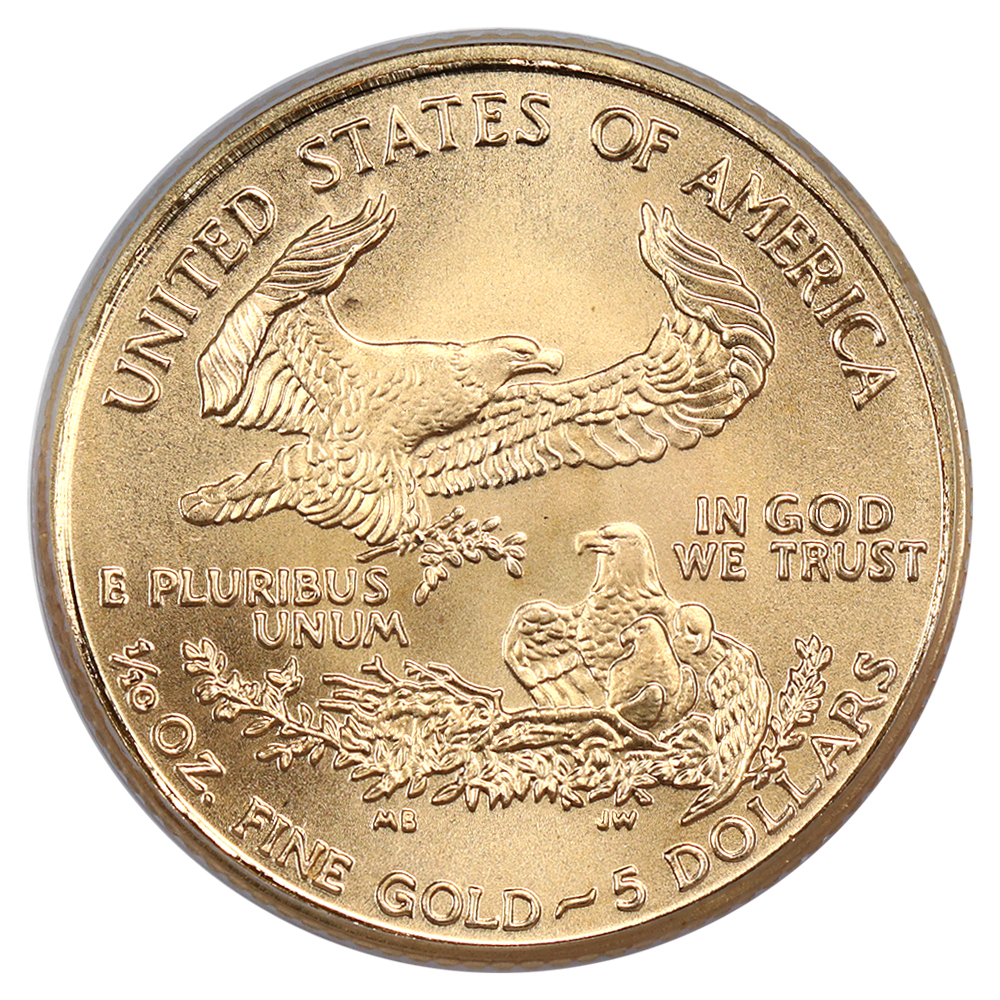 2001 $5  Gold Eagle MS69 thumbnail 4