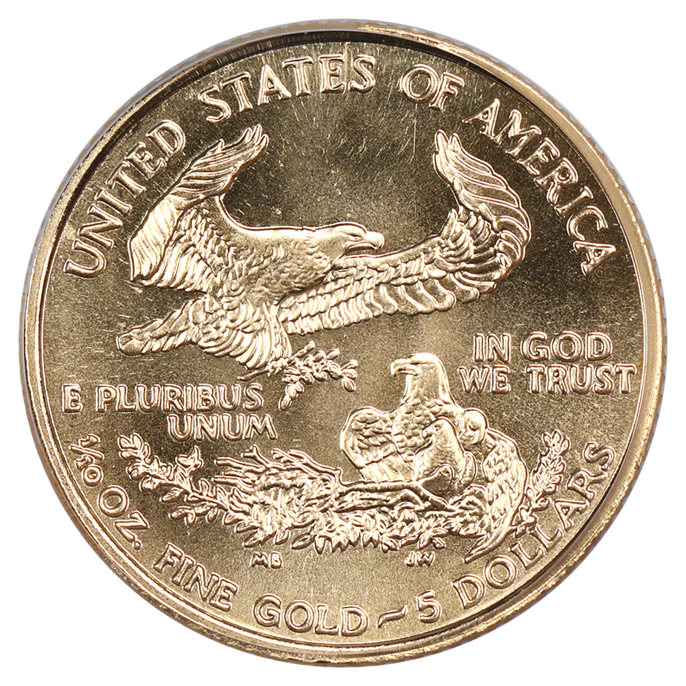 2000 $5  Gold Eagle MS69 thumbnail 3