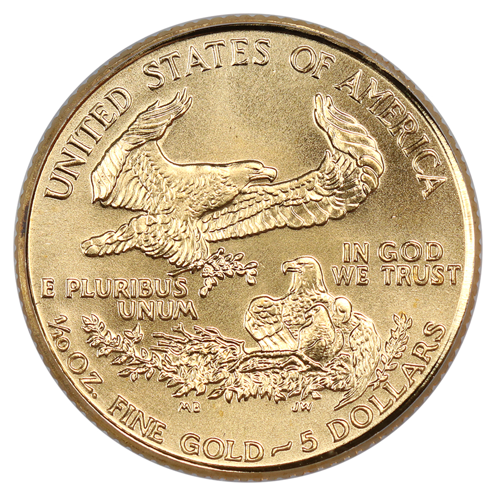 1993 $5  Gold Eagle MS65 thumbnail 5