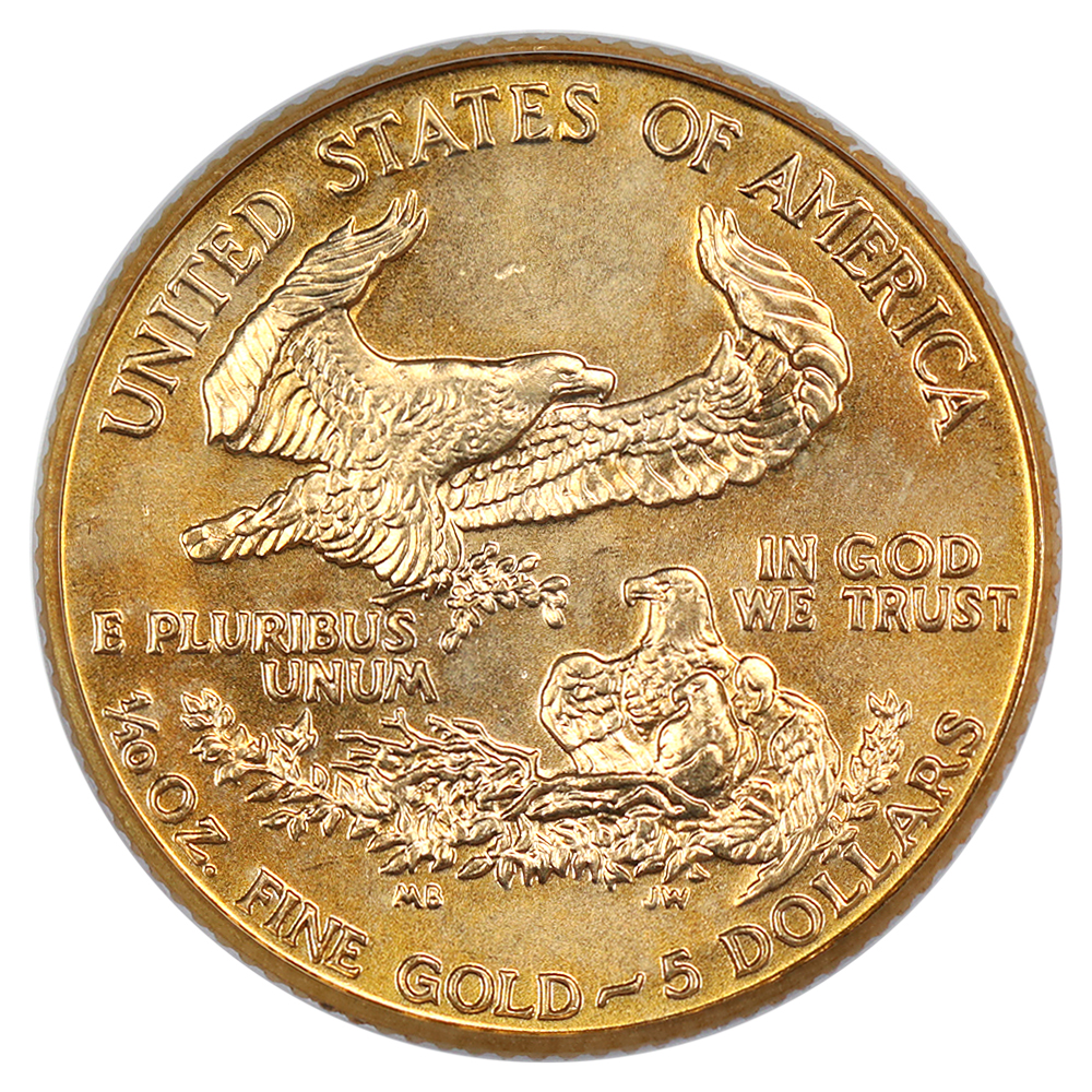 1992 $5  Gold Eagle MS65 thumbnail 14