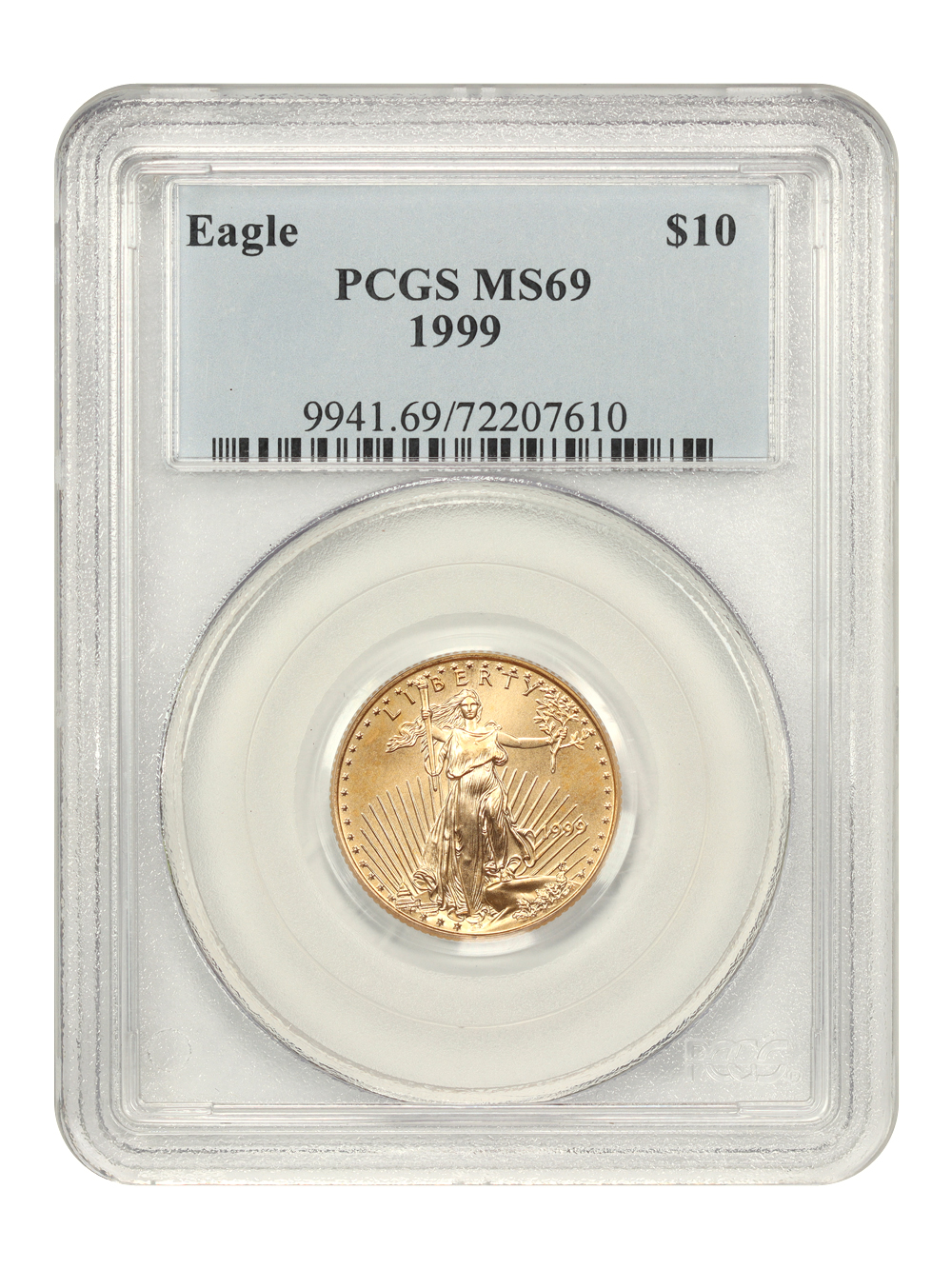 1999 $10  Gold Eagle MS69 thumbnail 13