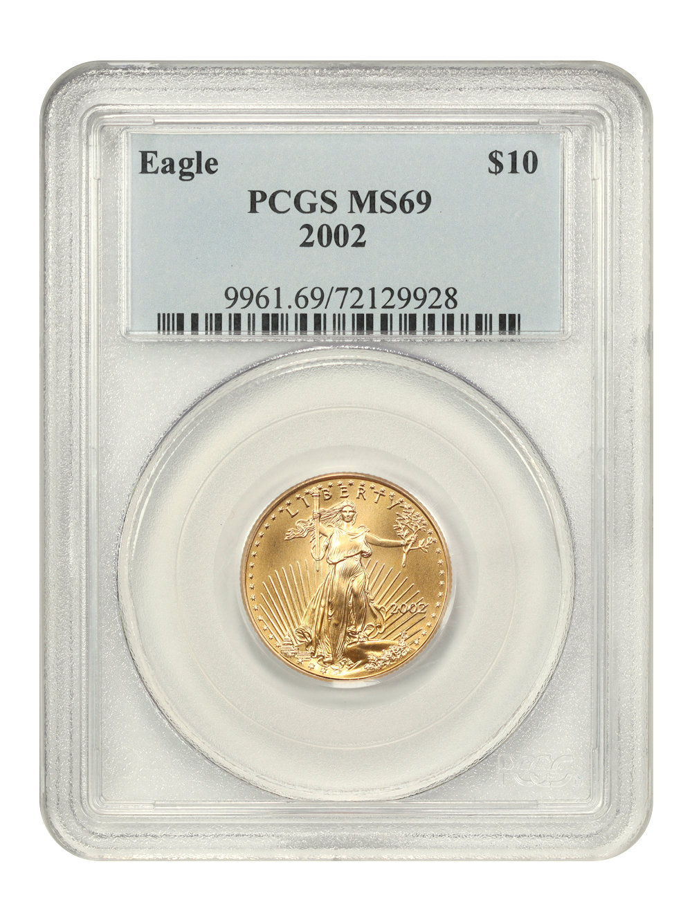 2002 $10  Gold Eagle MS64 thumbnail 6