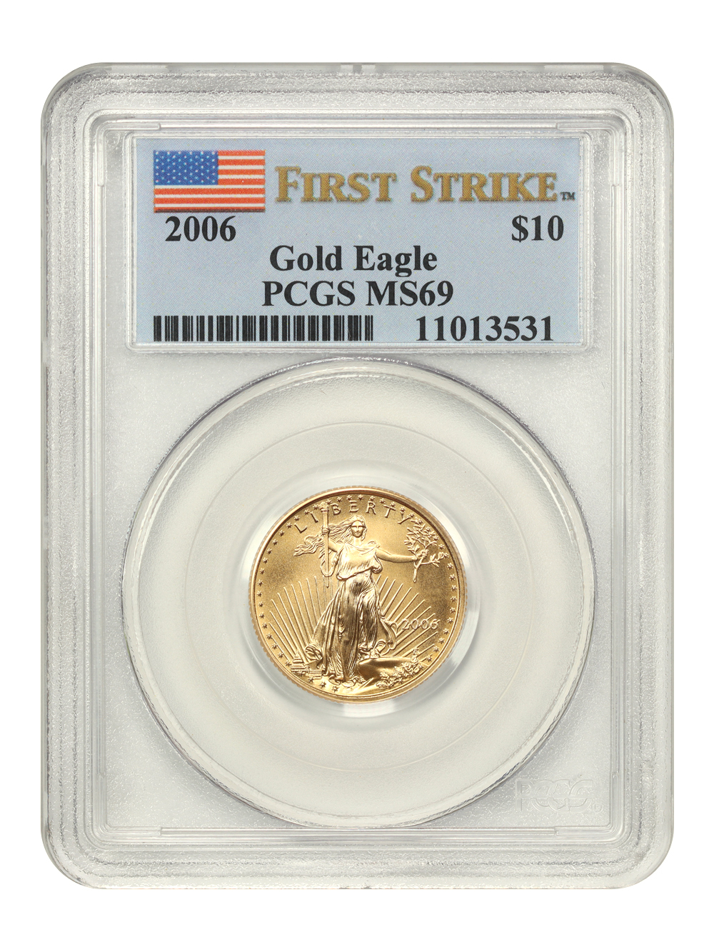 2006 $10  Gold Eagle MS68 CAC thumbnail 8